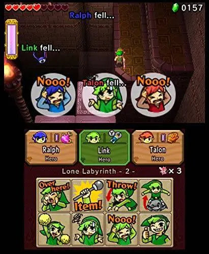 The Legend of Zelda: TriForce Heroes - 3DS - USED COPY King Gaming