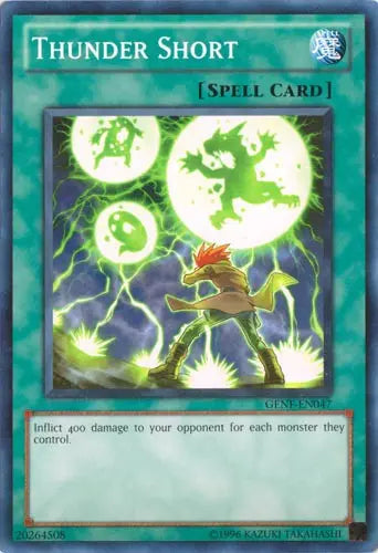Thunder Short - Common - Yu-Gi-Oh King Gaming
