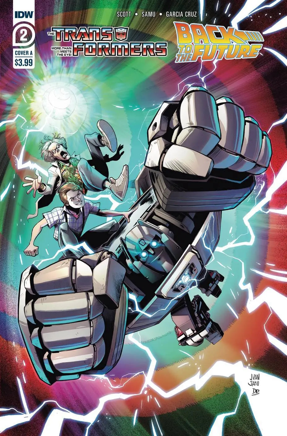 Transformers Back To Future #2 (OF 4) CVR A Juan Samu King Gaming