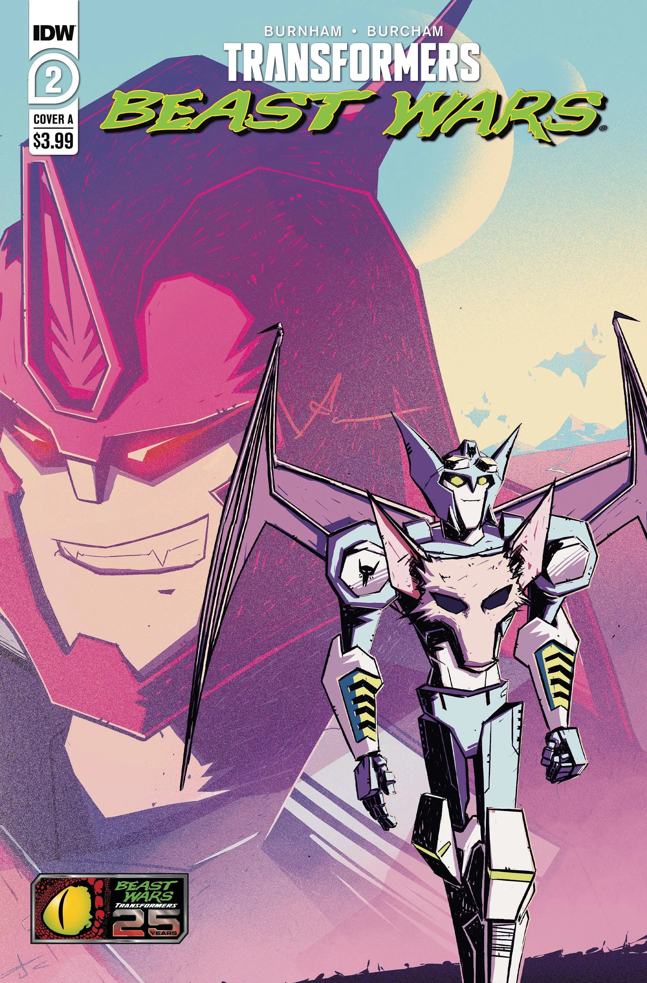 Transformers Beast Wars #2 CVR A Josh Burcham King Gaming