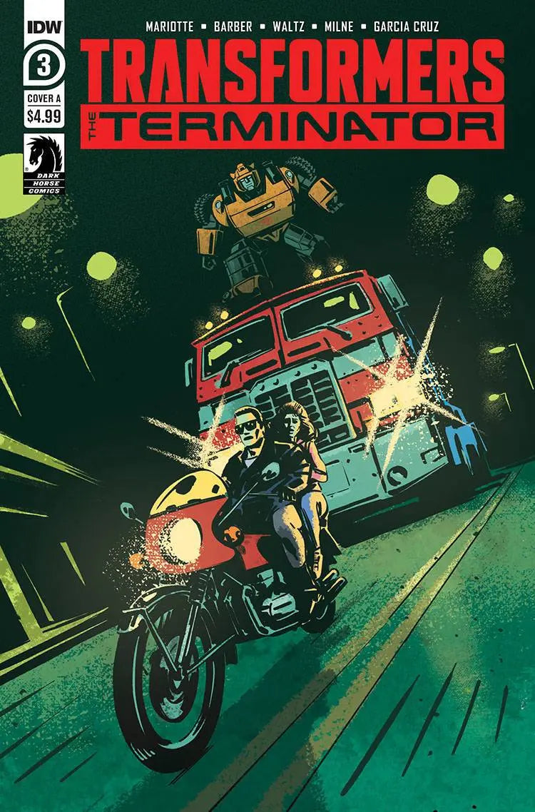 Transformers Vs Terminator #3 (OF 4) Cvr A Fullerton King Gaming