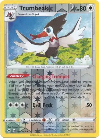 Trumbeak 144/185 - Uncommon - Reverse Holo King Gaming