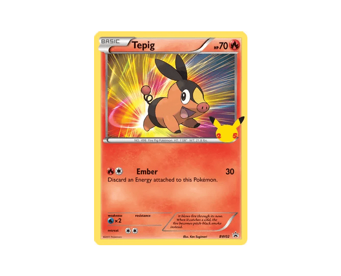 Tepig - 13/25 - Promo King Gaming