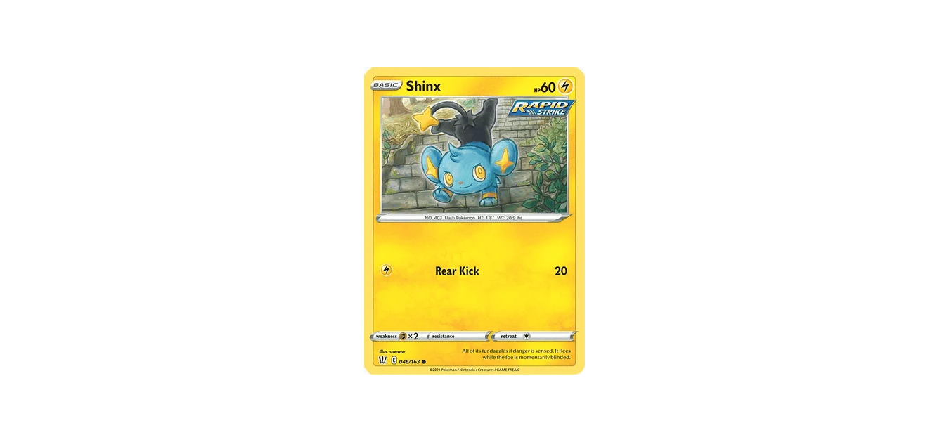 Shinx - 46/163 - NM Common King Gaming