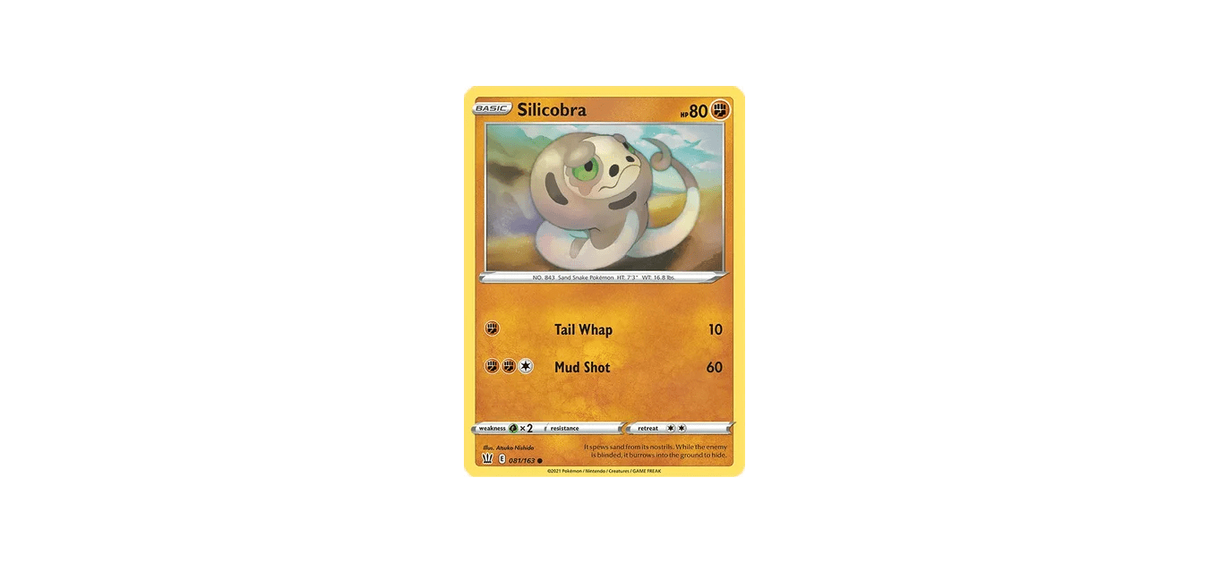 Silicobra -  81/163 - NM Common King Gaming
