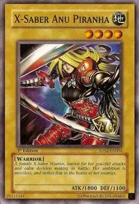 X-Saber Anu Piranha - Common - Yu-Gi-Oh King Gaming