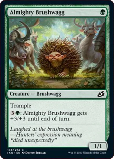 Almighty Brushwagg - C #143 King Gaming