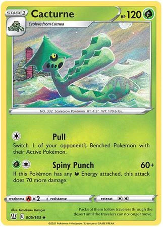 Cacturne - 33/162 - Uncommon King Gaming