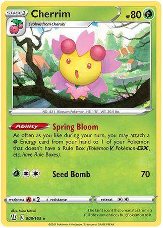 Cherrim - NM Holo Rare King Gaming