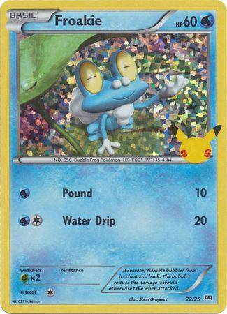 FROAKIE - NM - McDonalds Promo King Gaming