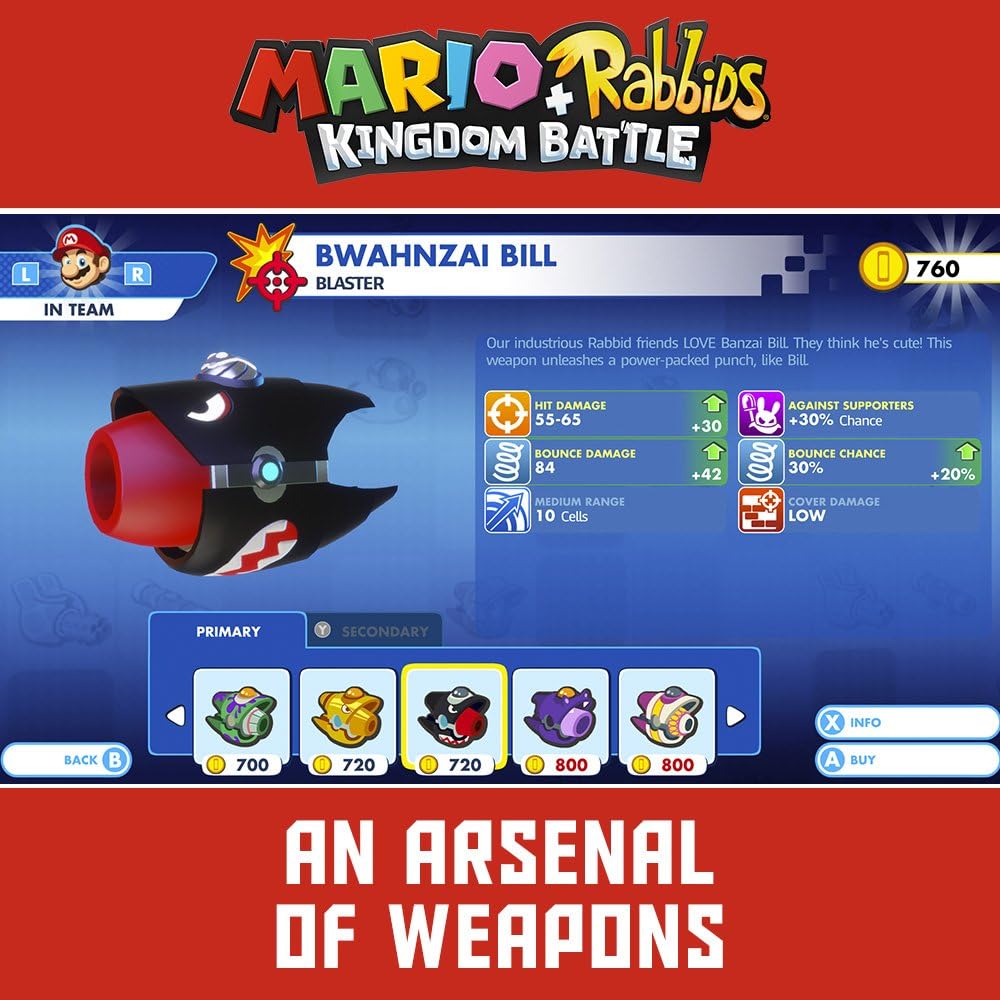 Mario + Rabbids Kingdom Battle - Nintendo Switch - King Gaming 