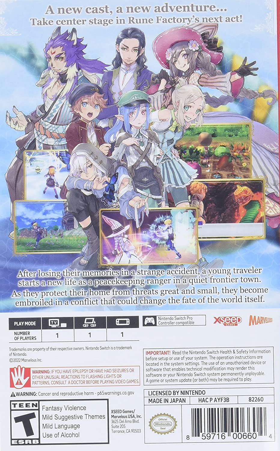 Rune Factory 5 - Nintendo Switch - King Gaming 