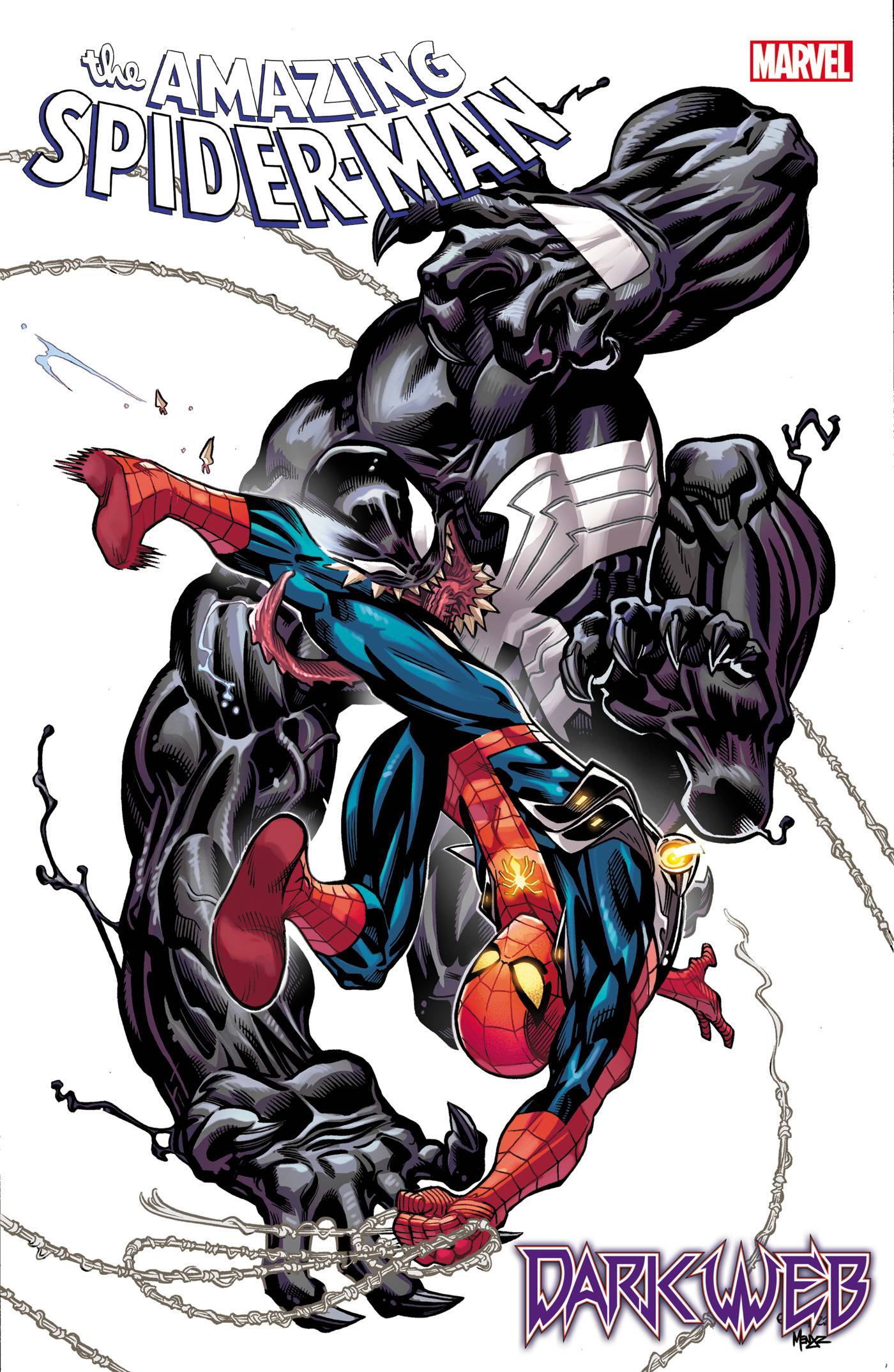 AMAZING SPIDER-MAN #15 MCGUINNESS DARK WEB VAR - King Gaming 