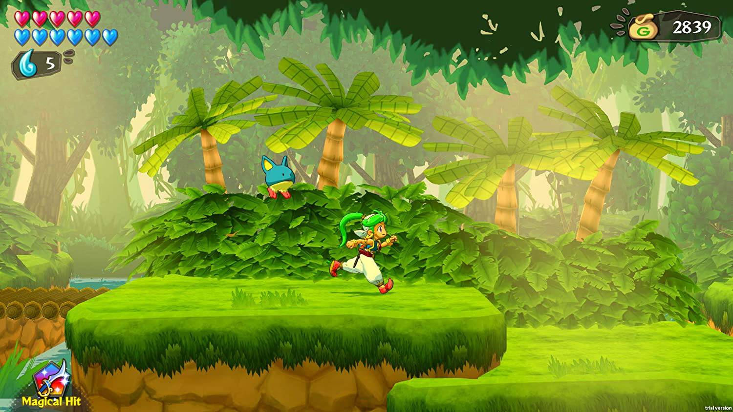 Wonder Boy Asha in Monster World PS4 Game King Gaming